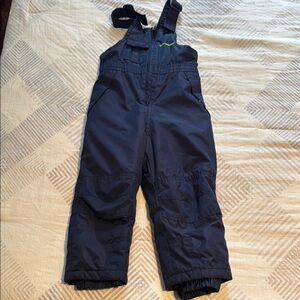 Weatherproof Blue Insulated Overalls for Winter